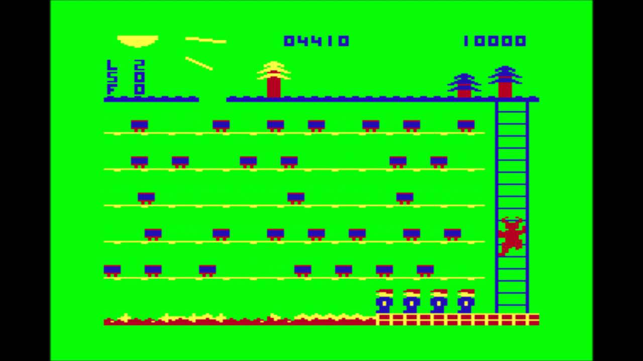 Cuthbert in the Mines for the TRS-80 CoCo