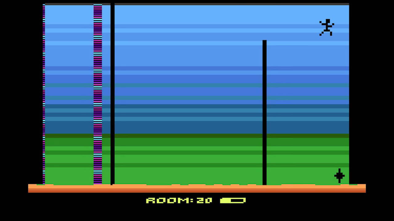 Wall Jump Ninja - Atari 2600 Homebrew