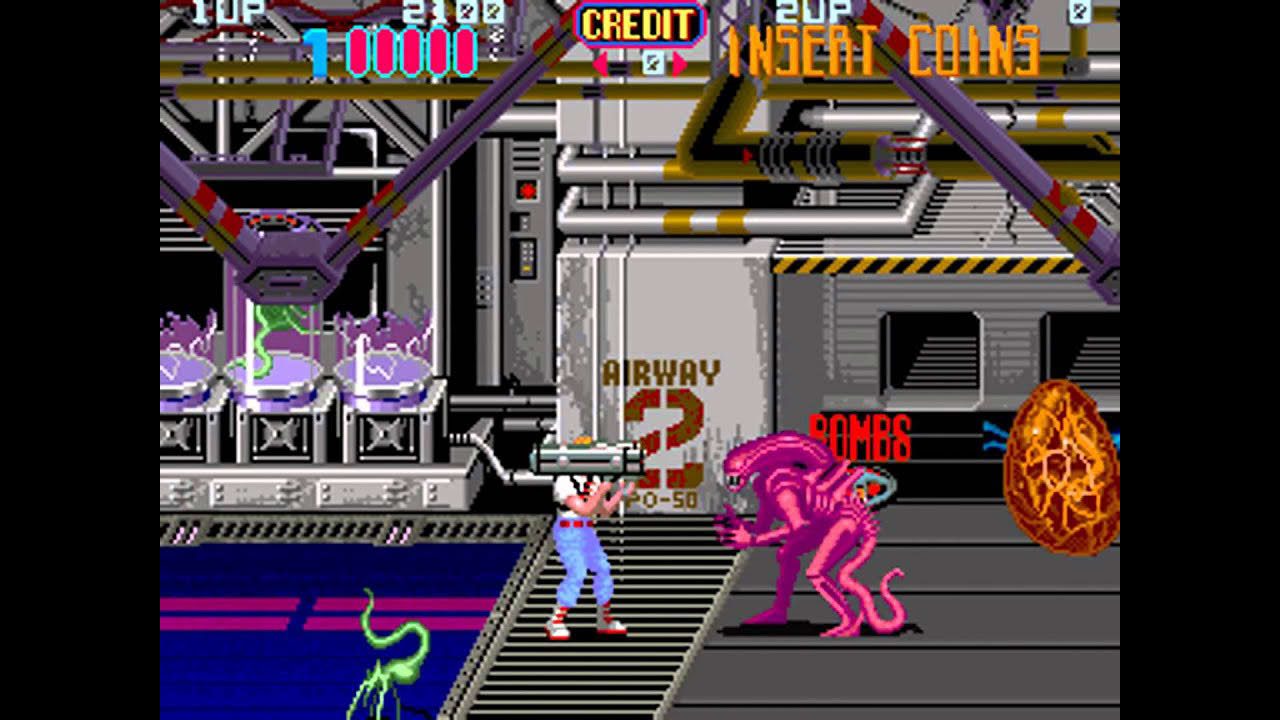 Aliens (World set 1) [MAME] [shortplay]
