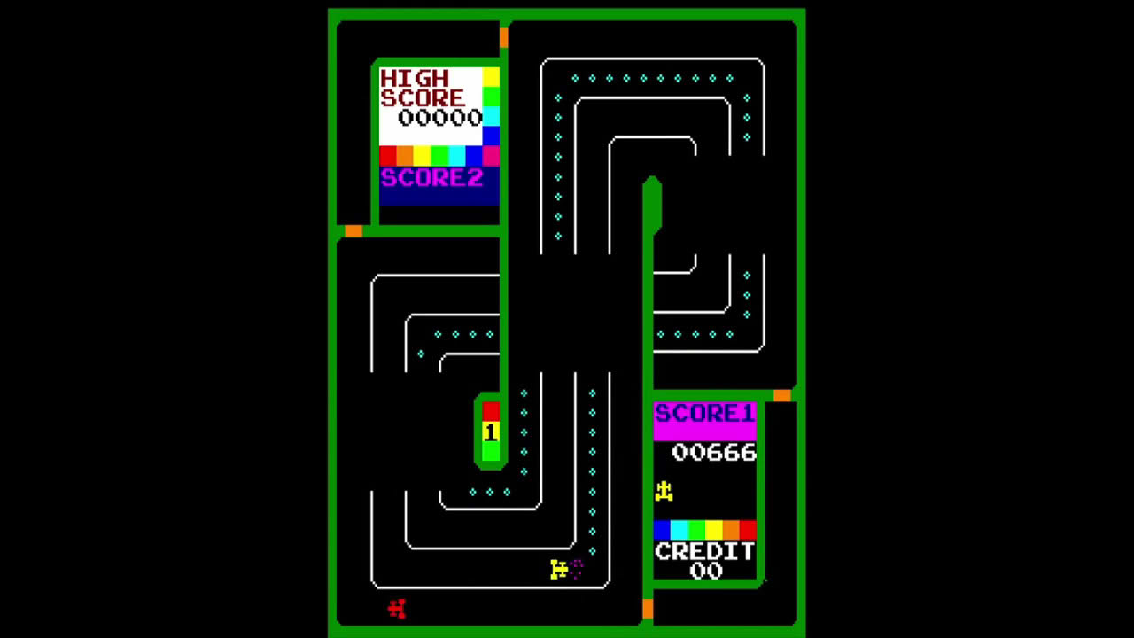 Rolling Crash - (1979) - Arcade - gameplay