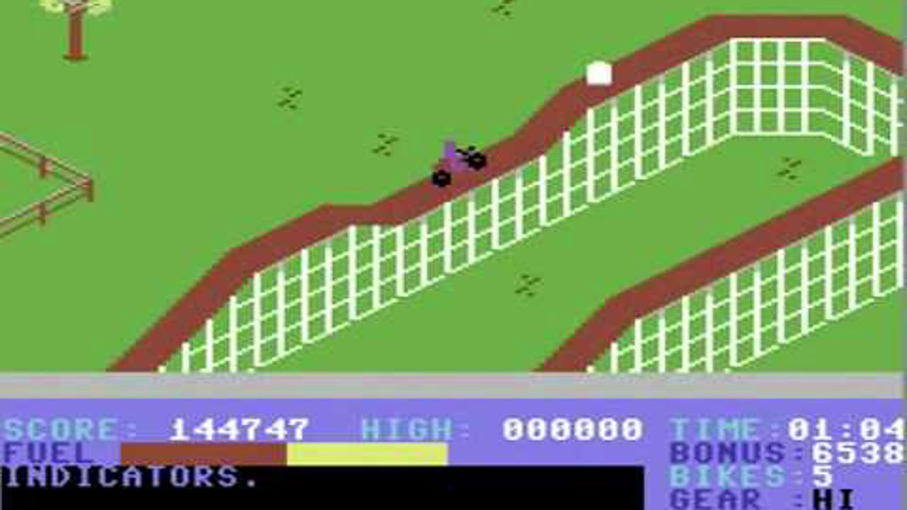 C64 Longplay - Action Biker