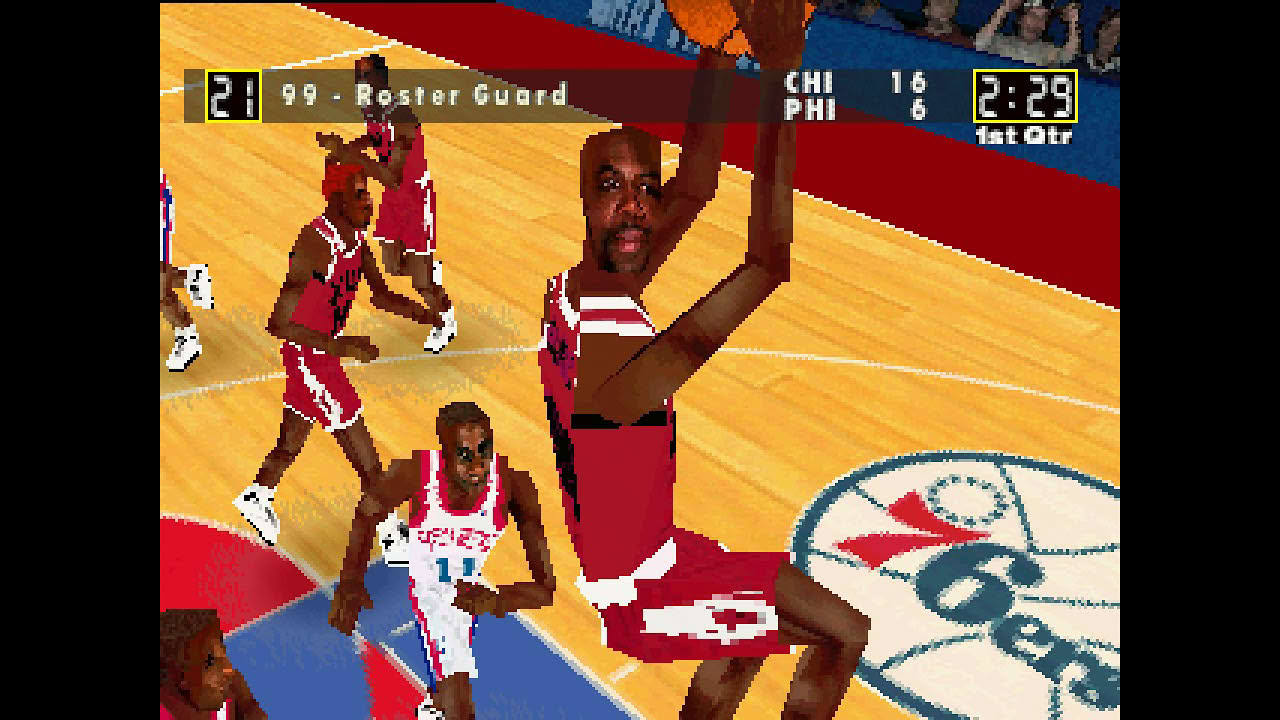 NBA Action SEGA Saturn 1996