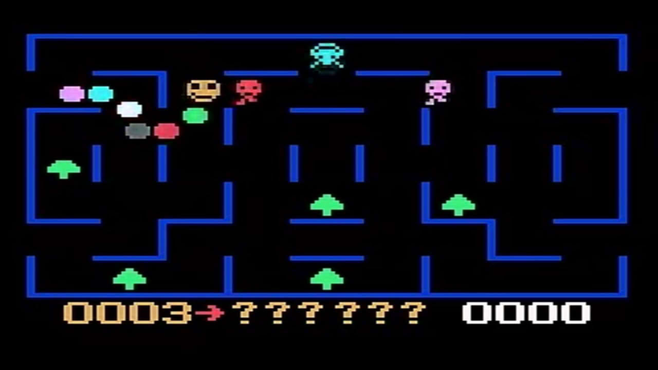 K.C.'s Krazy Chase! - Odyssey 2 Pac-Man Game (N.A.P. 1982)