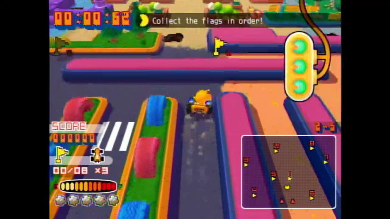 Rally-X Remix (Wii) - Full Playthrough