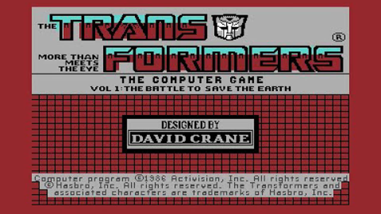 Commodore 64 Longplay [120] The Transformers: Battle to Save the Earth [Disk] (US)