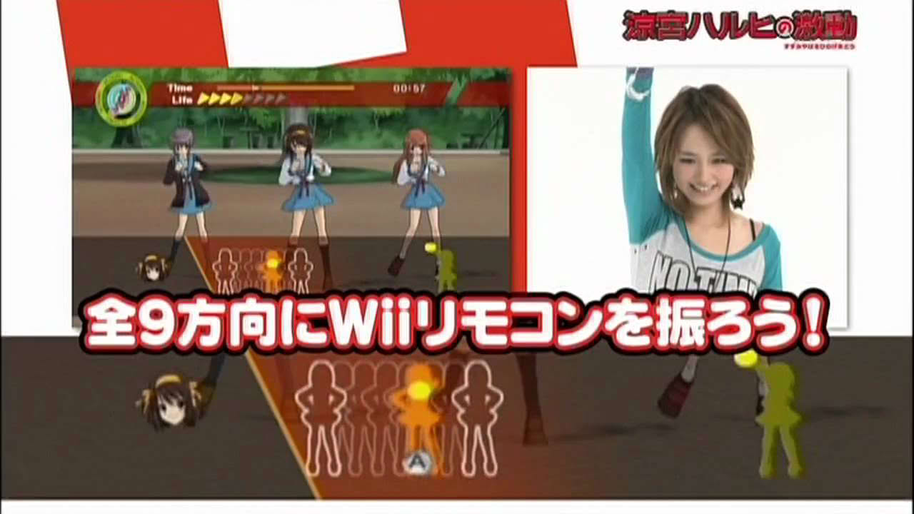 Ｗｉｉ『涼宮ハルヒの激動』店頭用プロモーションＶＴＲ
