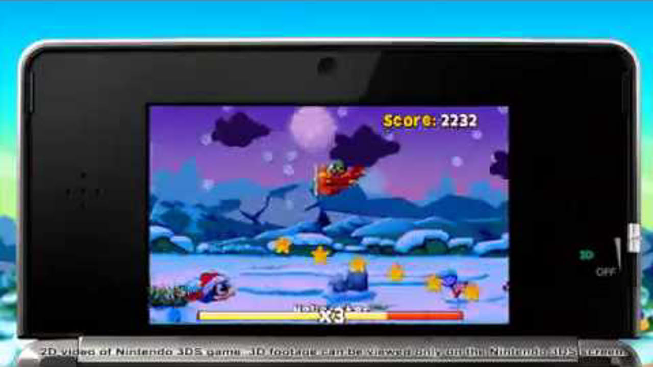 Bird Mania Christmas 3D - Trailer (3DS)