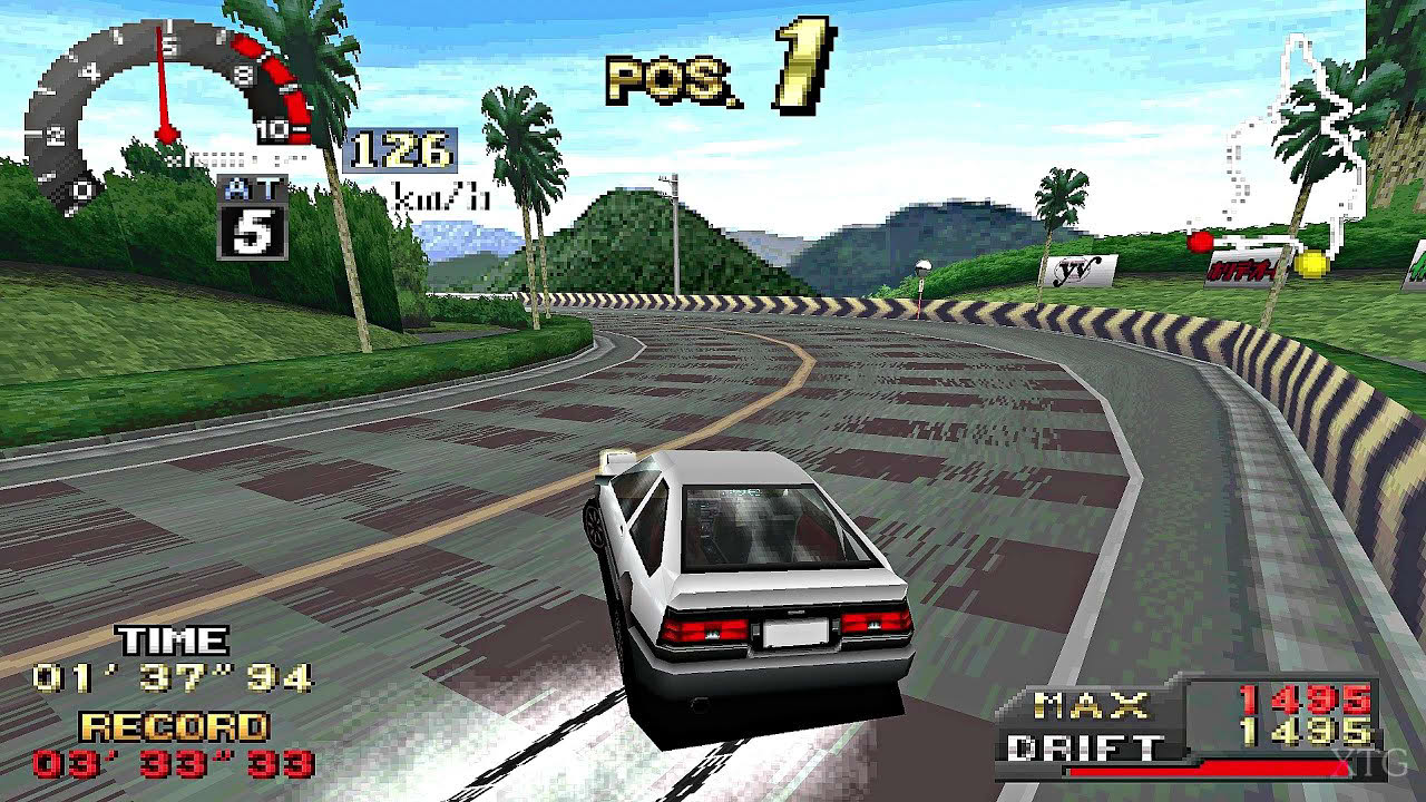 Touge Max 2 PS1 Gameplay HD (Beetle PSX HW)