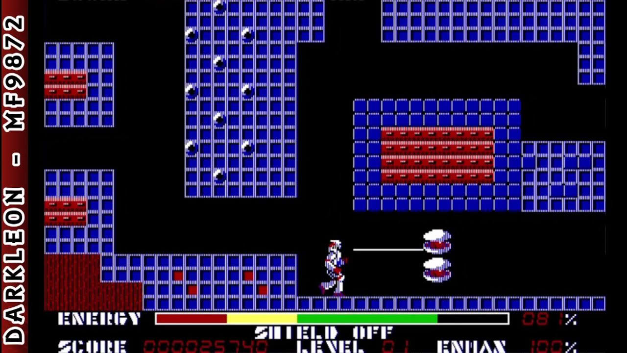 Thexder © 1988 Sierra Entertainment - PC DOS - Gameplay