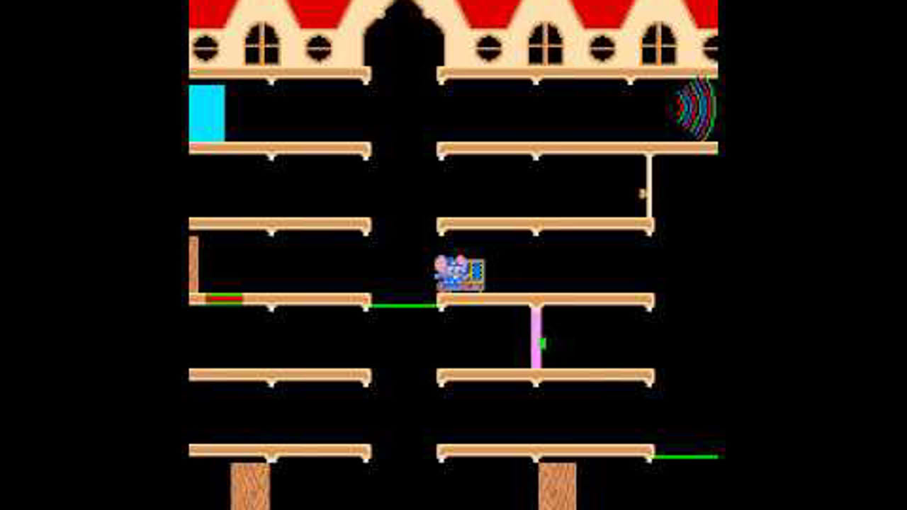Arcade Game: Mappy (1983 Namco)