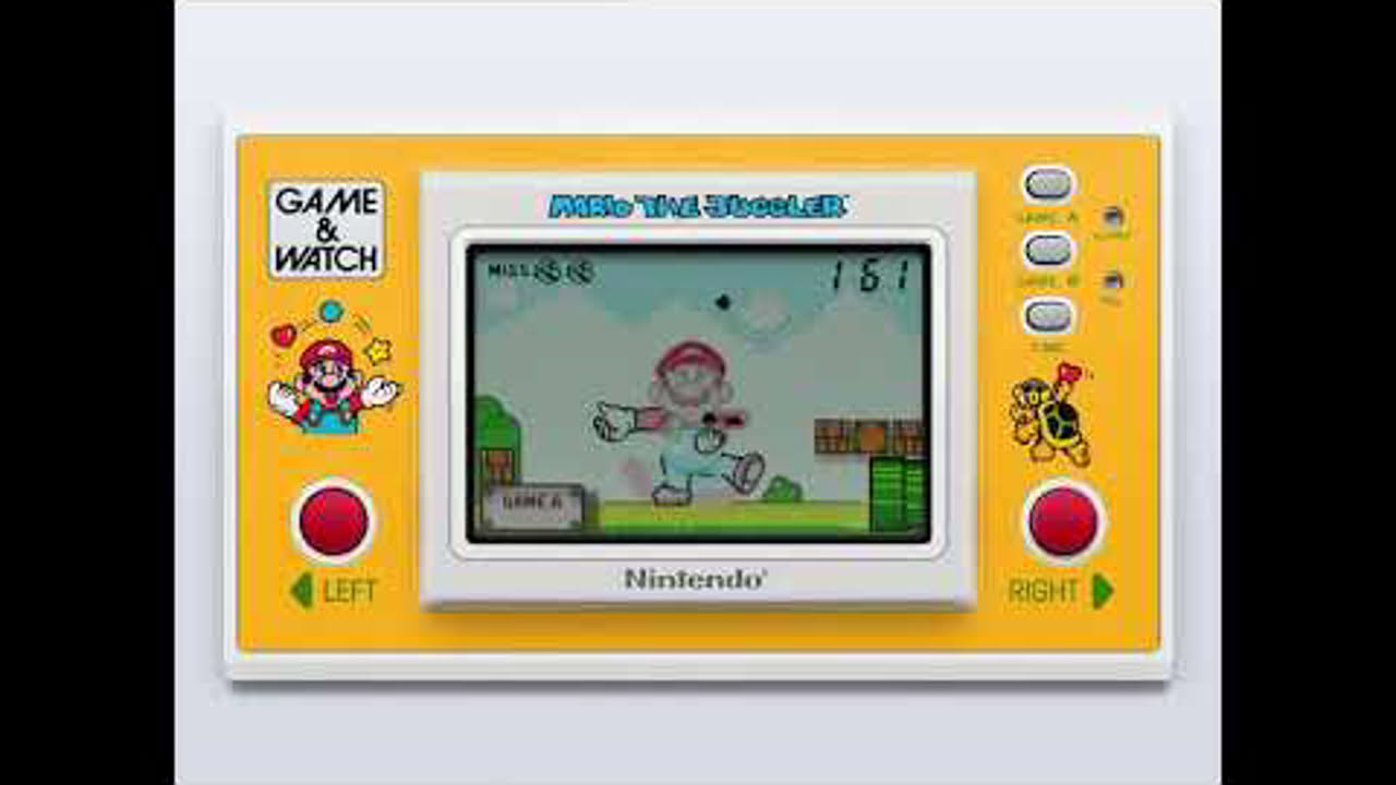 Game & Watch - Mario The Juggler (c)1991 Nintendo [MAME emulation footage]
