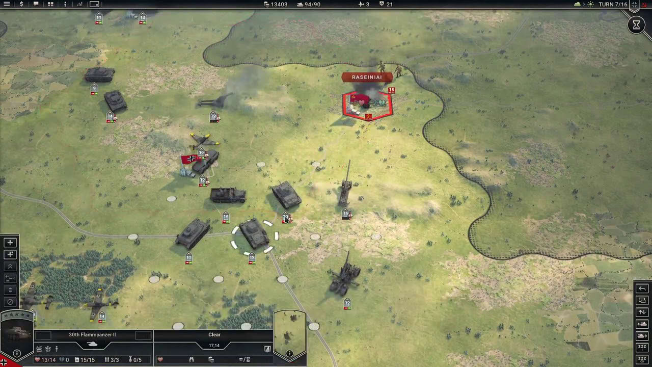 Panzer Corps 2: Axis Operations - 1941 - Battle of Raseiniai