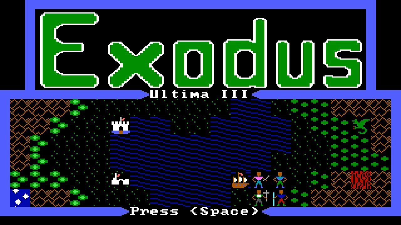 Ultima III: Exodus (PC/DOS) 1983, Origin Systems