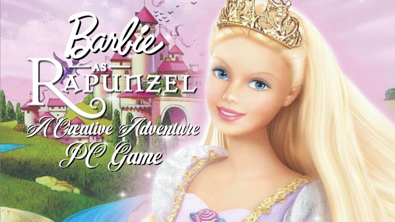 (PC) Barbie as Rapunzel: A Creative Adventure! (2002) 🖌️ FULL GAMEPLAY