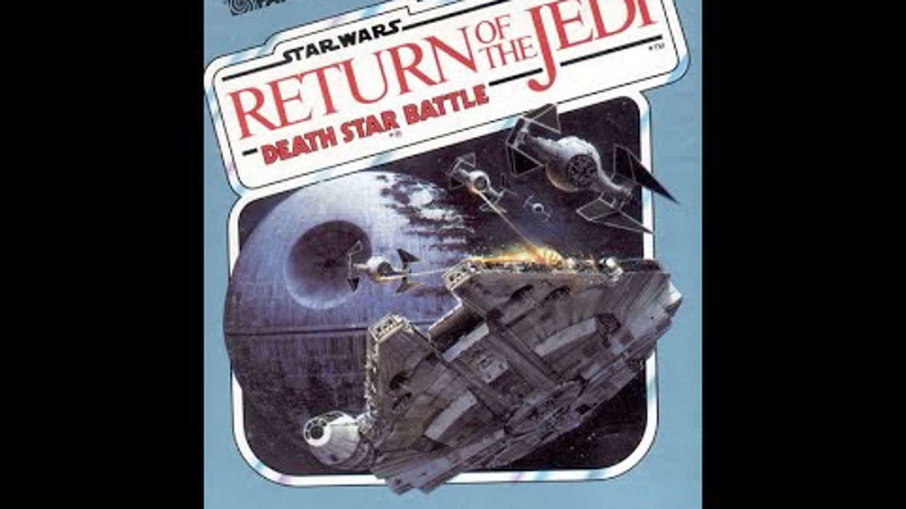 Star Wars: Return of the Jedi Death Star Battle (1983) Atari 5200