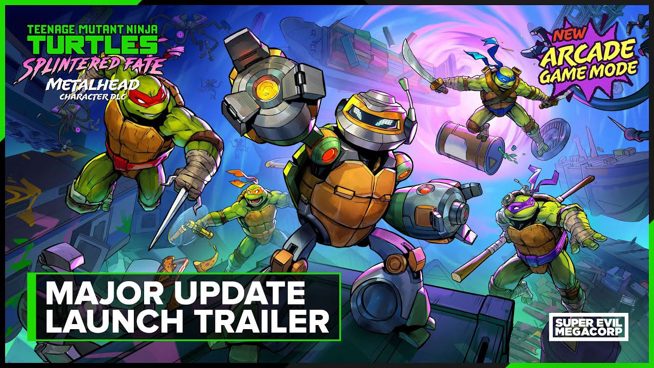 Major Free Update & Metalhead DLC Launch Trailer | Teenage Mutant Ninja Turtles: Splintered Fate