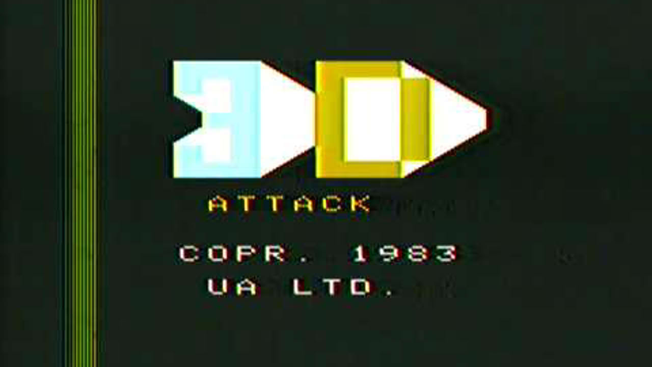 3D ATTACK Emerson Arcadia undumped game RAW FOOTAGE