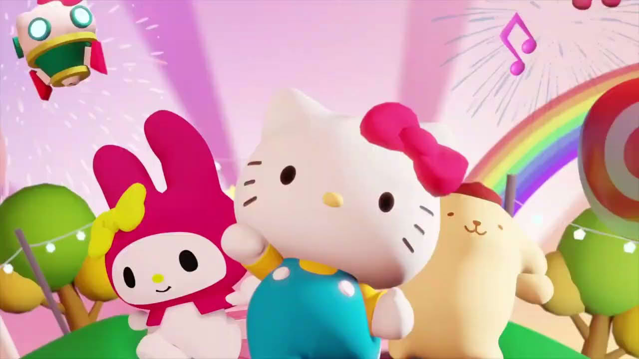 Hello Kitty and Friends Happiness Parade Announcement Montage