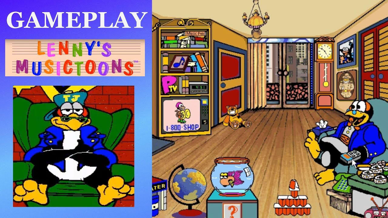 Lenny's Music Toons (PC, 1993)
