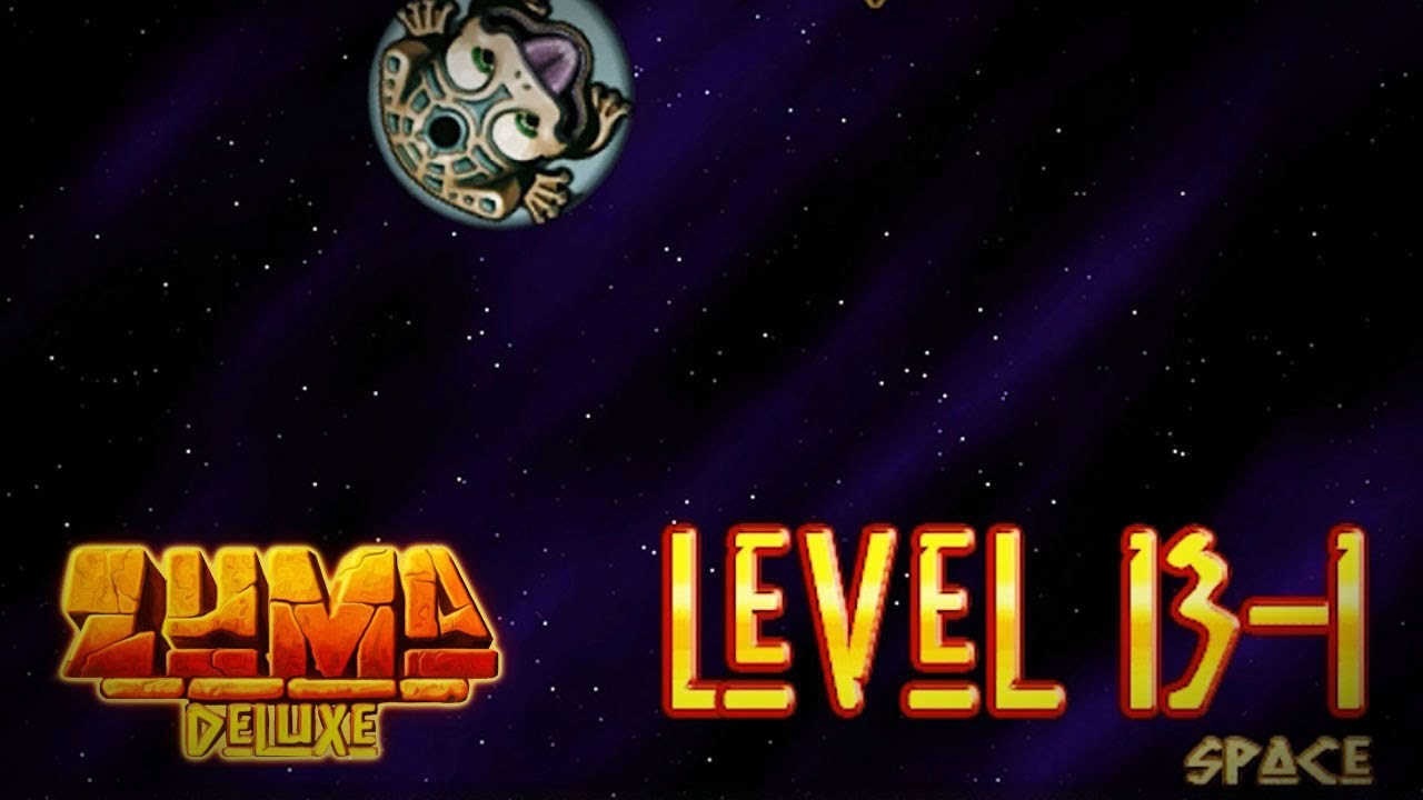 Zuma Deluxe (PC) - Level 13-1 - Space Gameplay (Last Stage) + Ending