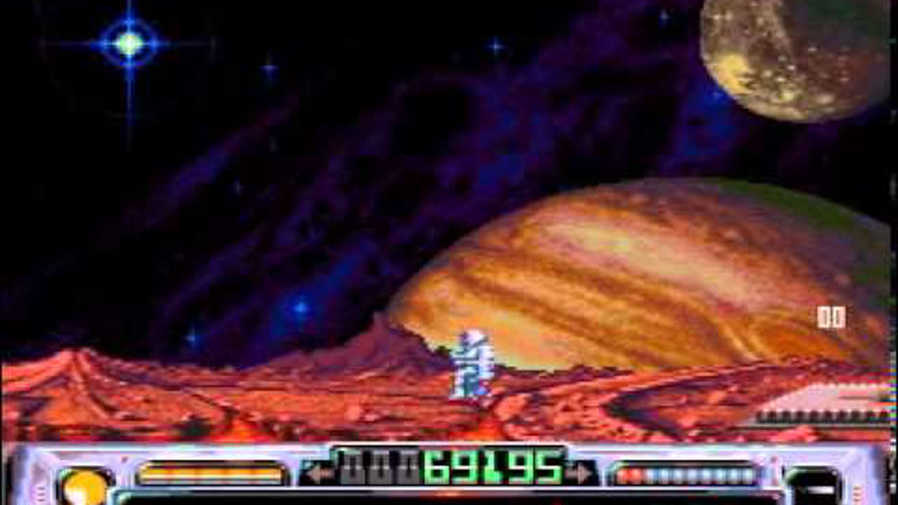 Super Dropzone (SNES) - World 1: Io