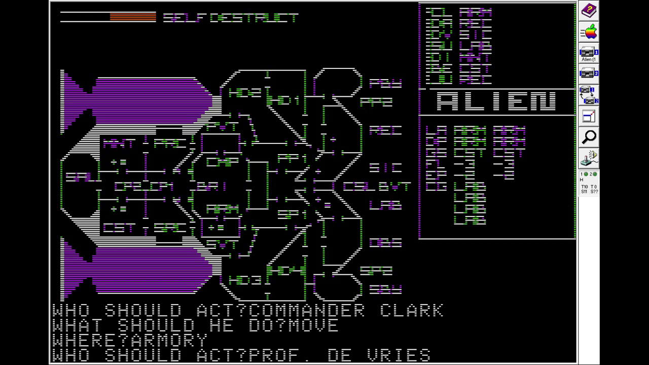 Alien - 1982 - Apple II