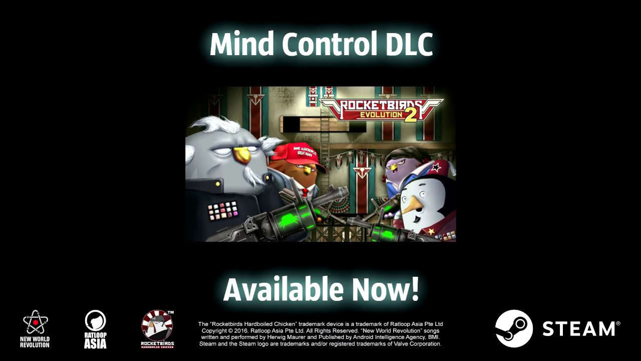 Mind Control DLC for Rocketbirds 2 on STEAM
