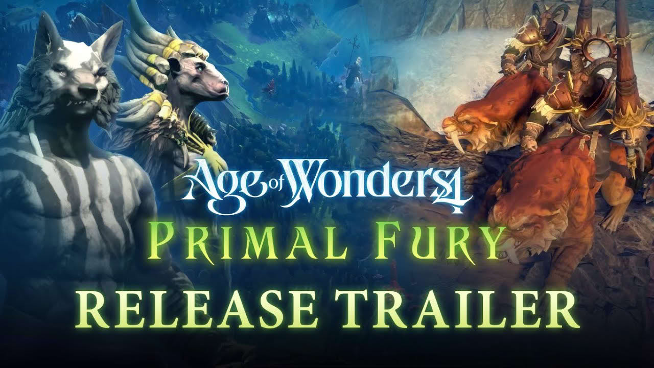Age of Wonders 4: Primal Fury | Release Trailer [GOG]