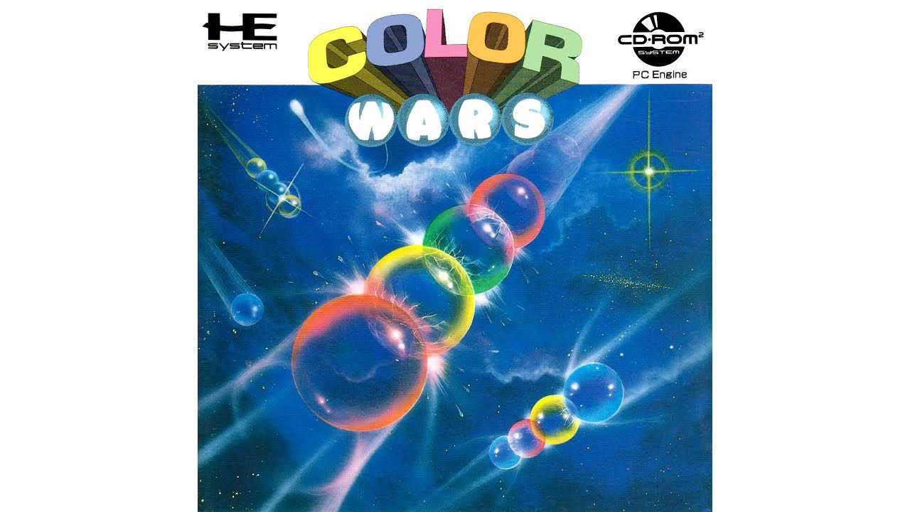 PC Engine CD - Color Wars 'Title, Intro & Demo'