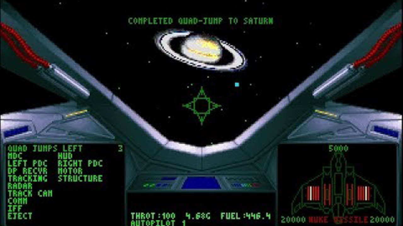 XF5700: Mantis Experimental Fighter (PC/DOS) 1992, MicroProse