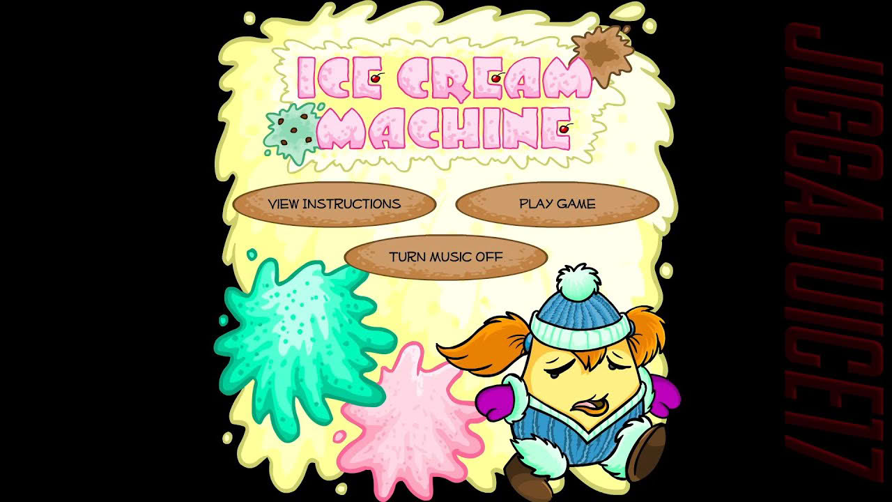 Ice Cream Machine Flash Game by Neopets (No Commentary)