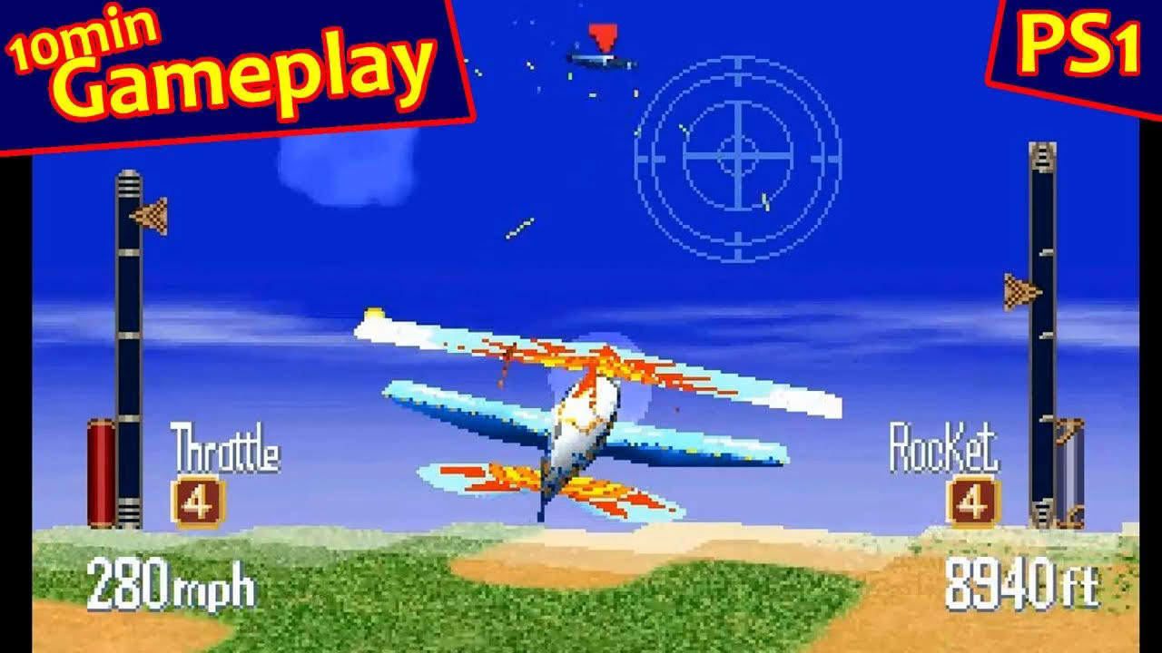 Aces of the Air ... (PS1) Gameplay