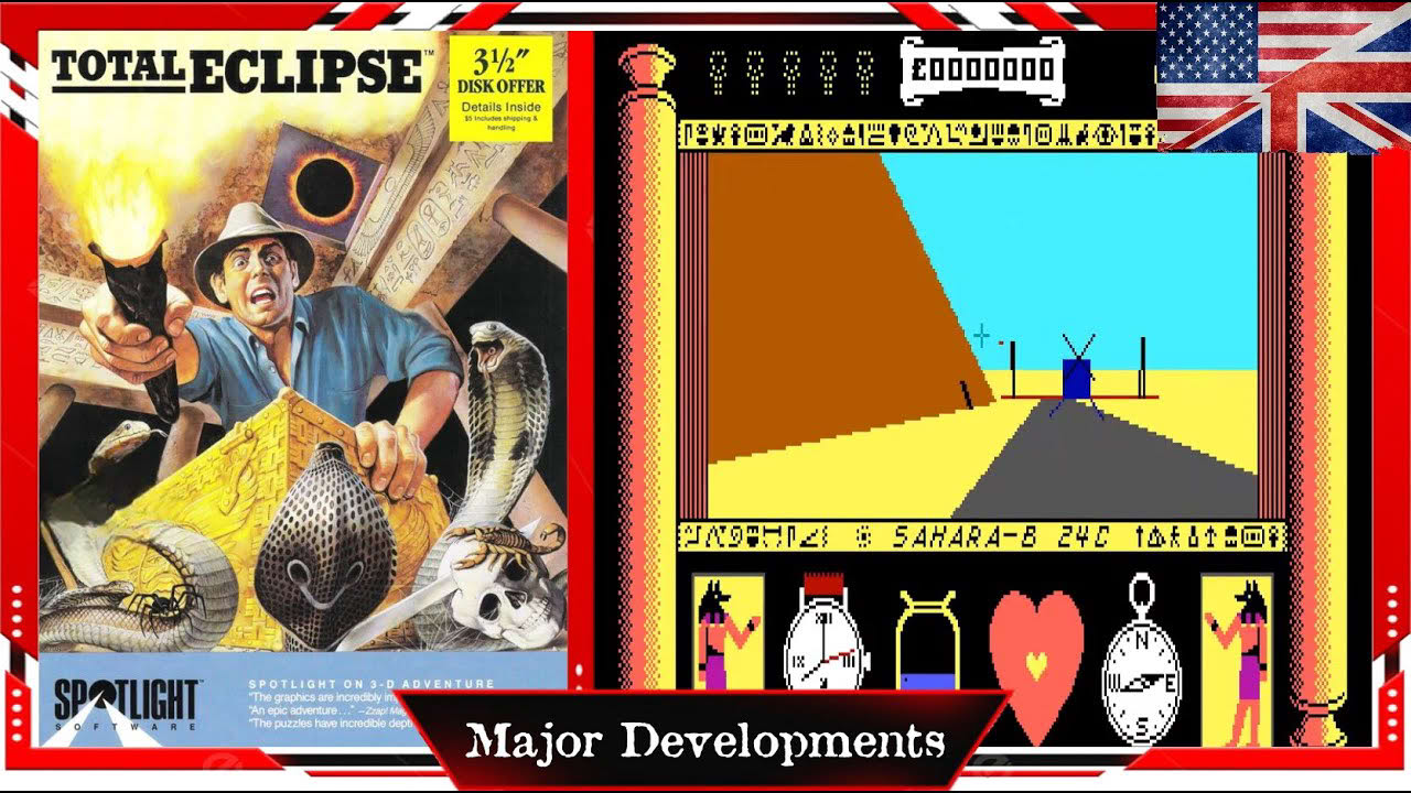 Total Eclipse (1988) PC 1st-person Action Adventure