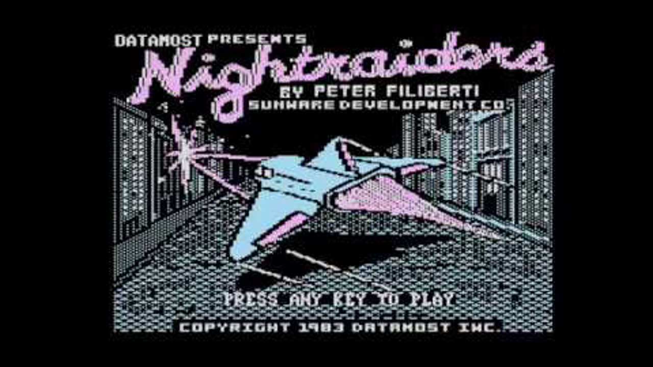 Atari 8-bit:- Nightraiders