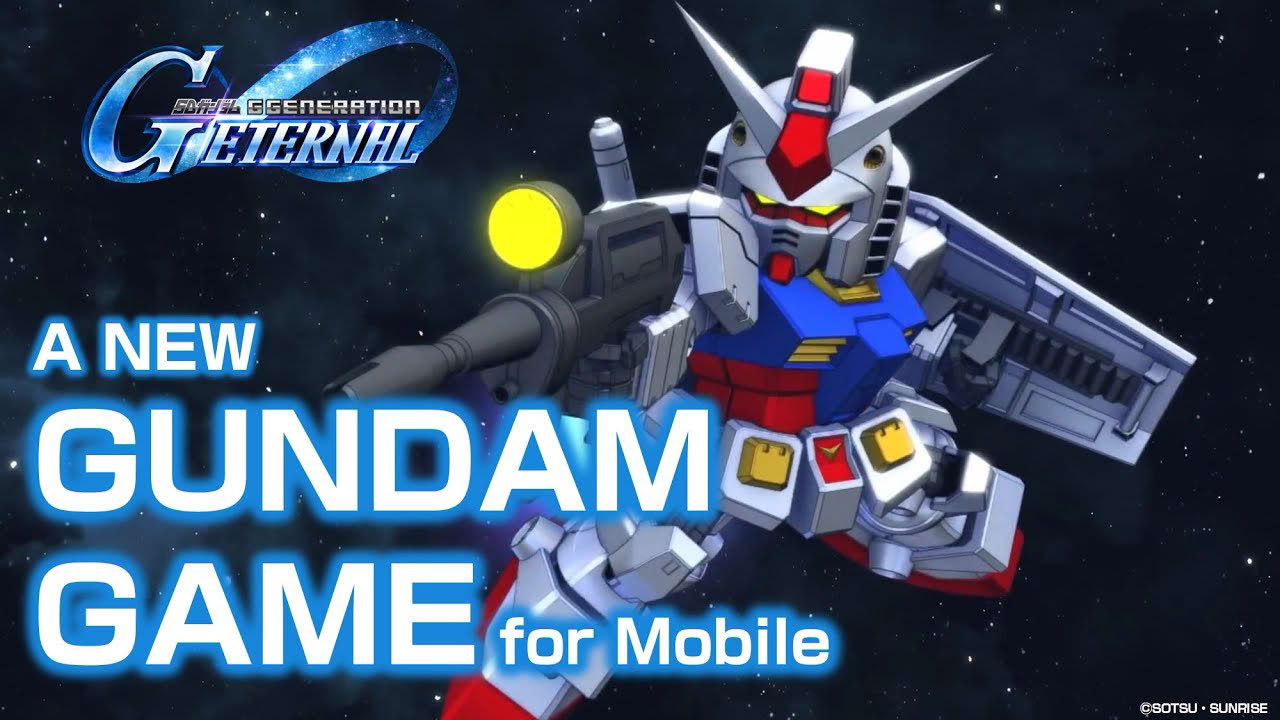 SD Gundam G Generation ETERNAL Teaser Trailer - For App Store / Google Play