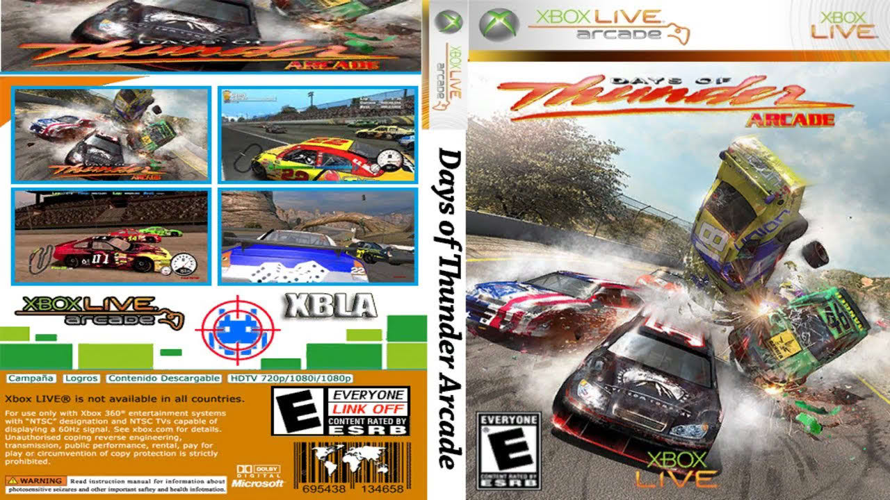 Days of Thunder Arcade (2011)  - Full Gameplay | XBOX 360 ARCADE  |   UHD | 4K |