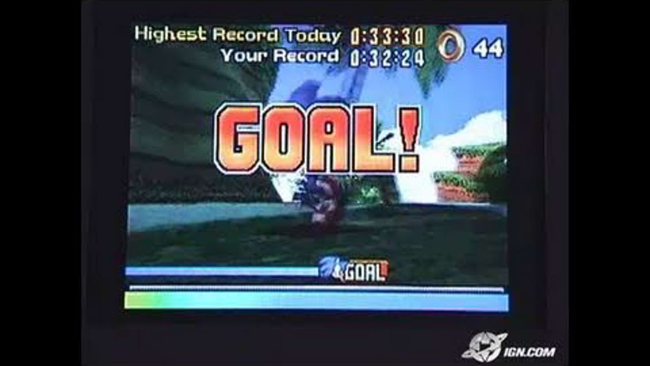 Sonic E3 Demo Nintendo DS Gameplay