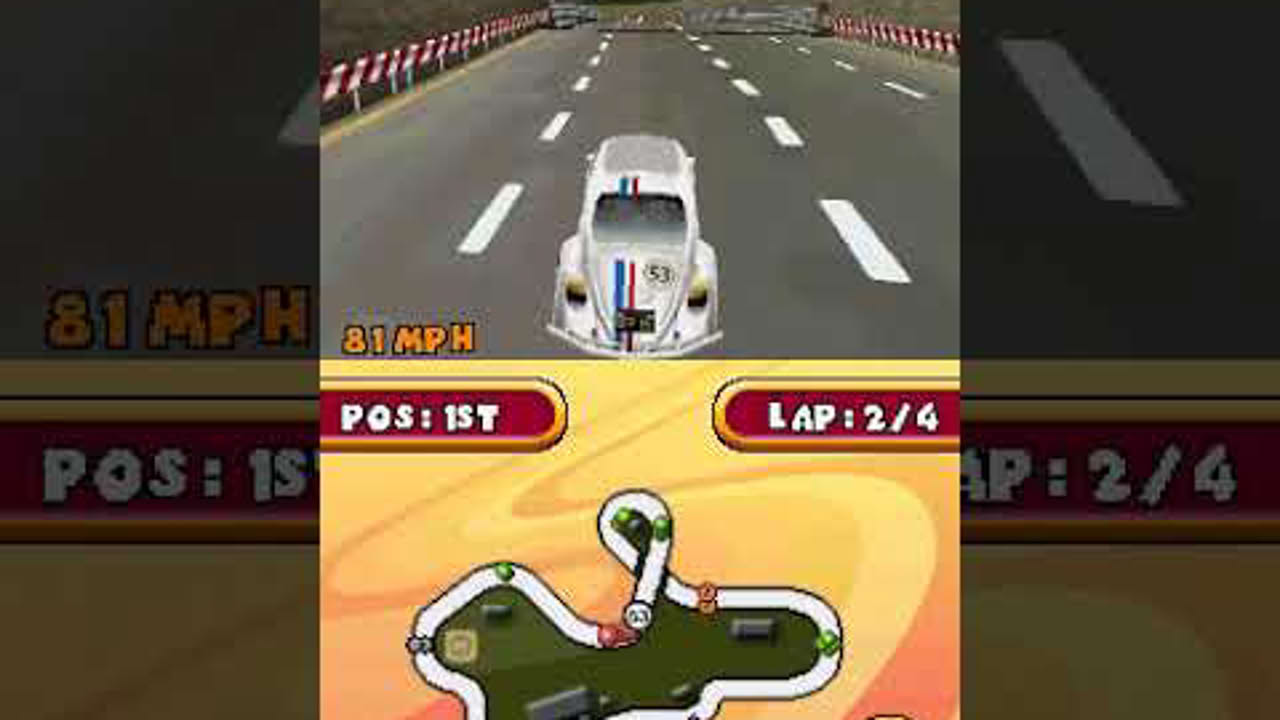 Disney's Herbie: Rescue Rally (NDS Gameplay)