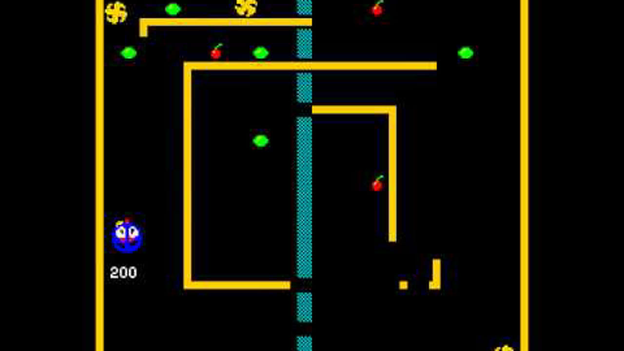 Arcade Game: Maze Invaders (1981 Atari)