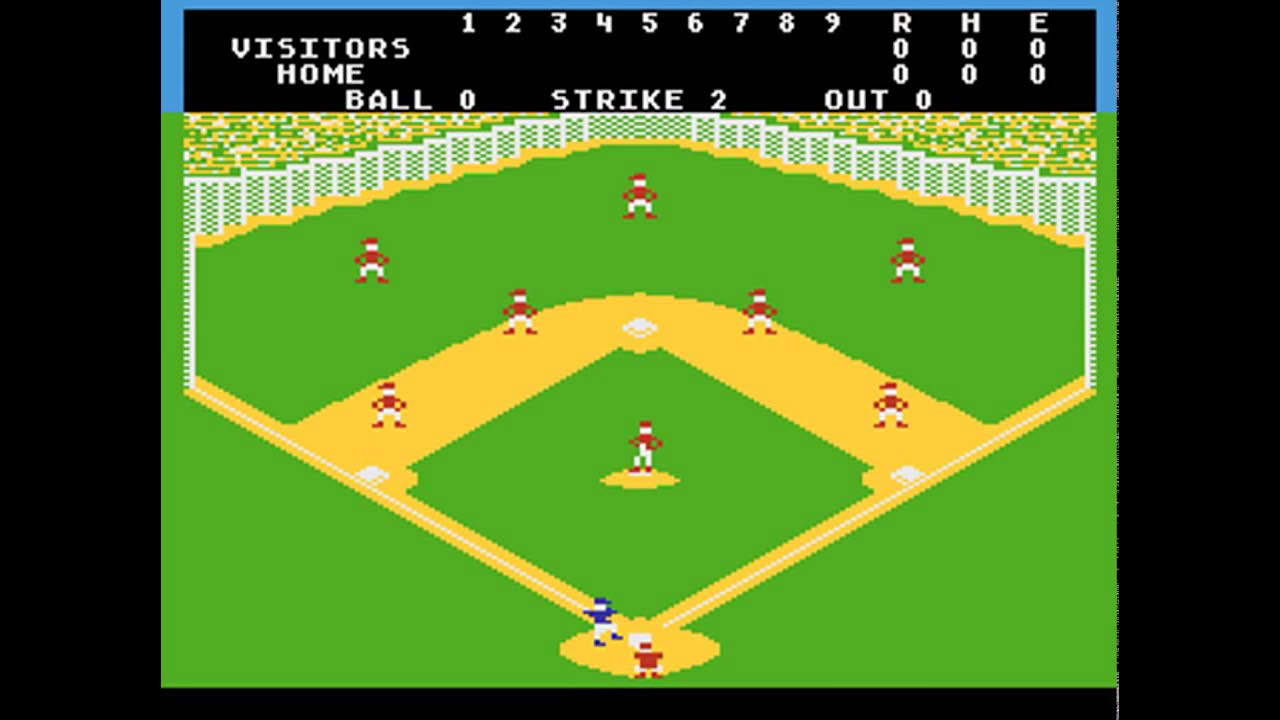 Barroom Baseball (prototype) [MAME] [shortplay]