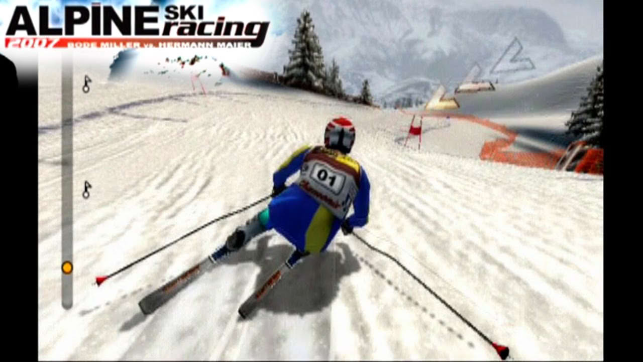 Alpine Ski Racing 2007 ... (PS2) Gameplay