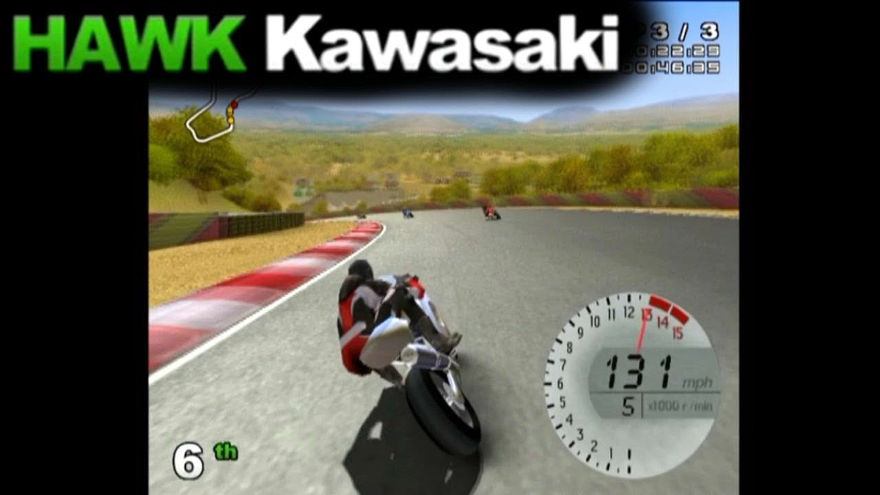 Hawk Kawasaki Racing ... (PS2) Gameplay