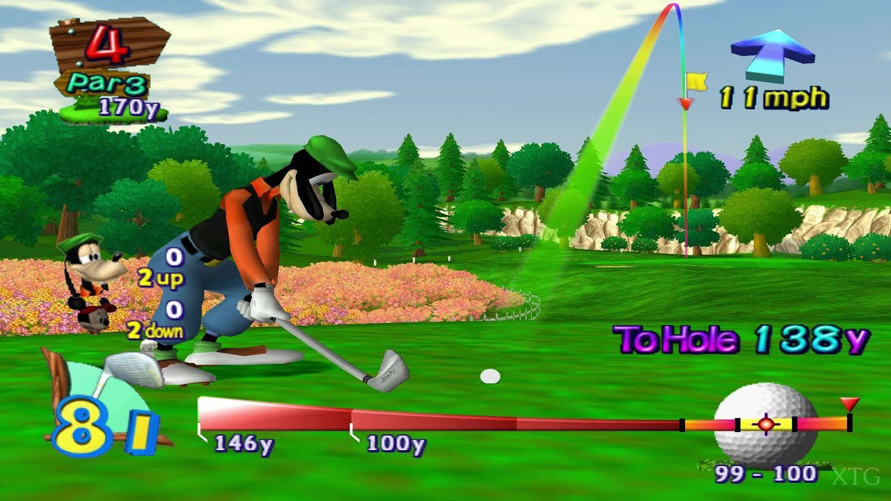 Disney Golf PS2 Gameplay HD (PCSX2)