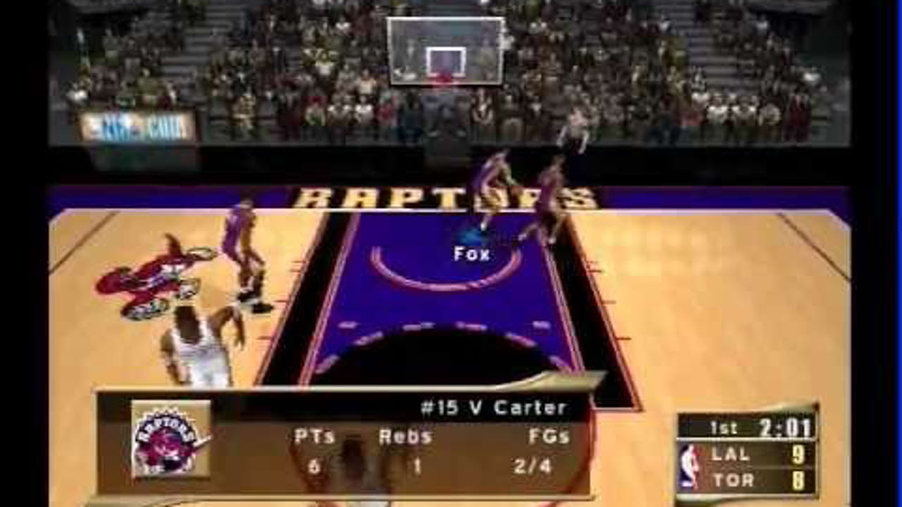 NBA 2K2 Sega Dreamcast Gameplay