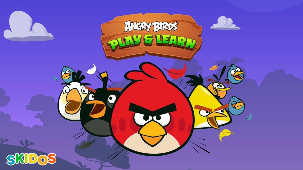 🐦 Play & Learn with Angry Birds now available on SKIDOS 🚀
