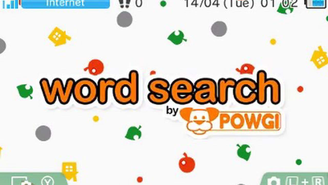 [eShop Preview] Word Search by POWGI (3DS) - First Look
