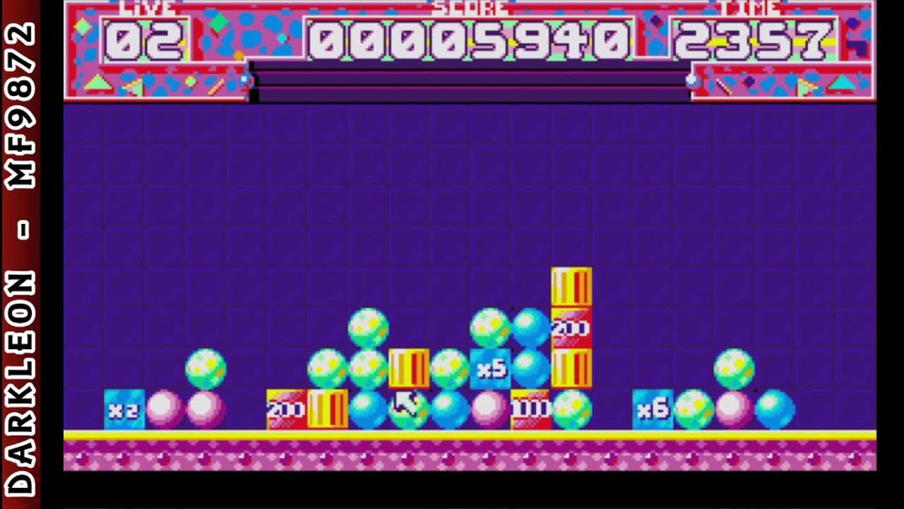 Pick 'n Pile © 1991 Ubisoft - PC DOS - Gameplay