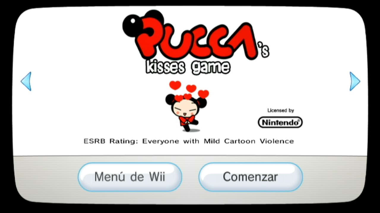 Pucca's Kisses Games (WiiWare Gameplay)