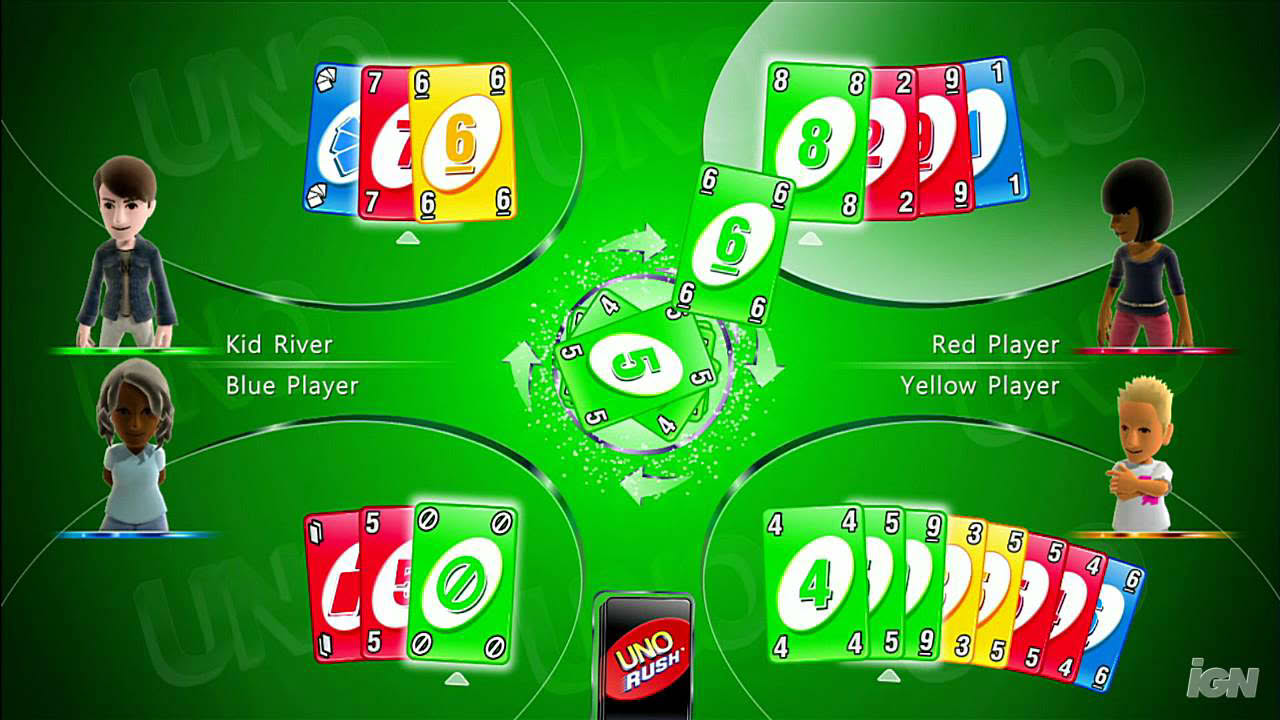 Uno Rush Xbox Live Gameplay - Rushing Towards Uno