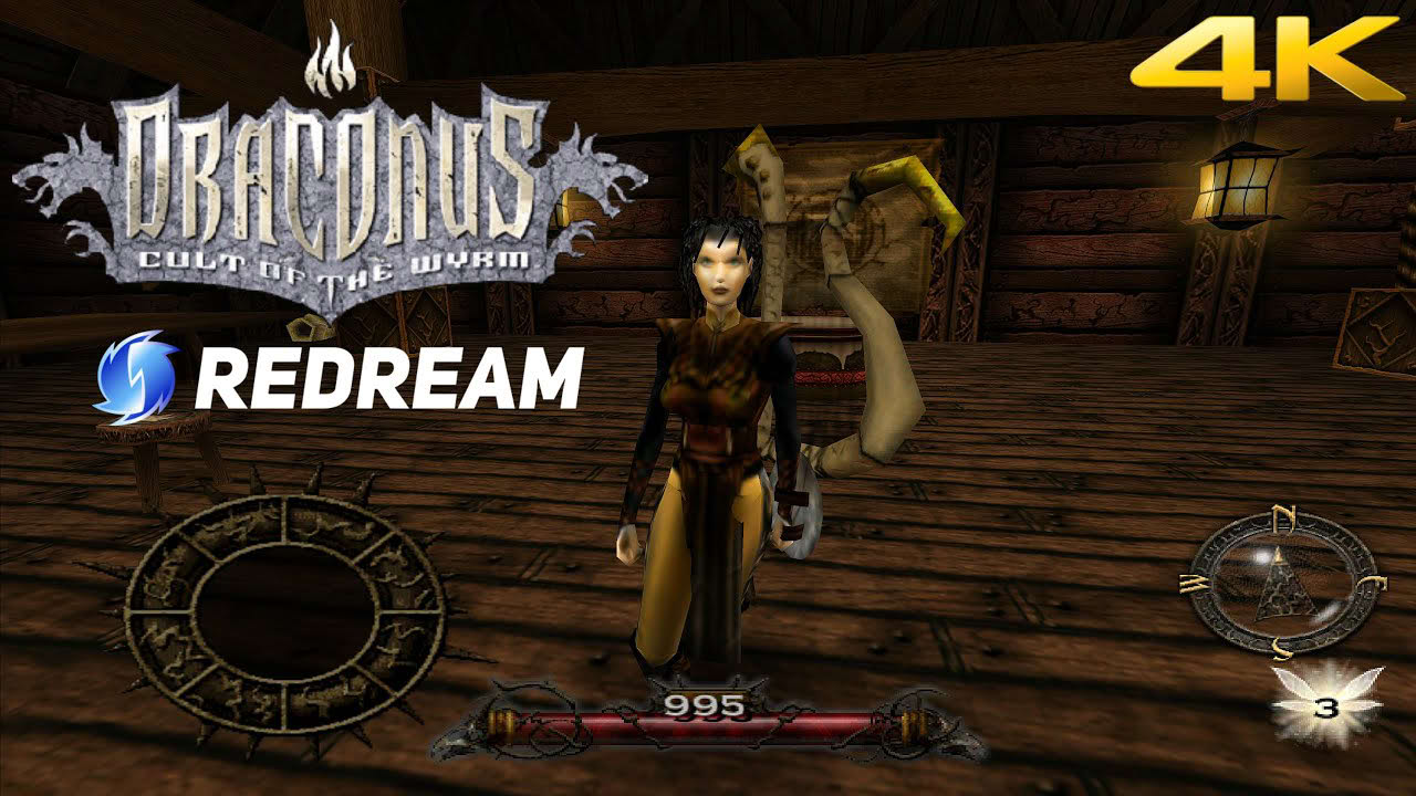 ReDream 1.5.0 | Draconus Cult of the Wyrm 4K UHD Widescreen | Dreamcast Emulator PC Gameplay